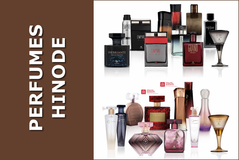 Perfumes Hinode: Lista de Perfumes Femininos e Masculinos